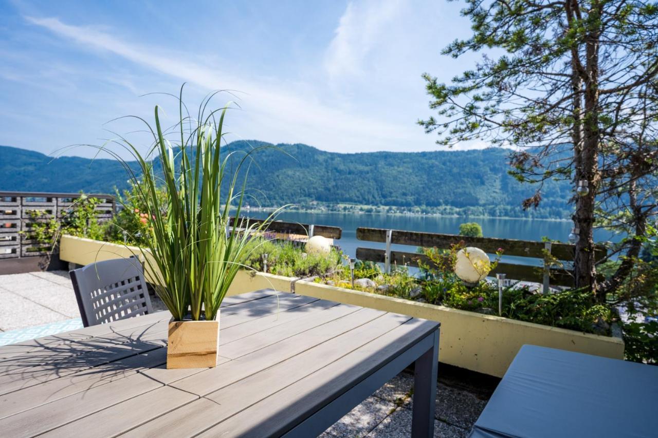 Wohnung Seeblick Sattendorf ภายนอก รูปภาพ